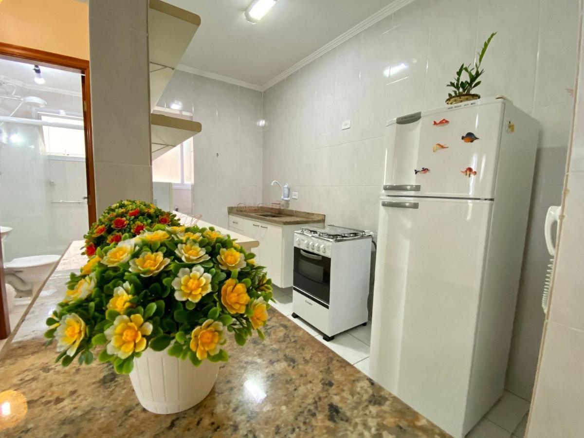 G086 - Apto Vista Mar Na Quadra Da Feirinha Da Guilhermina Прая Гранде Екстериор снимка